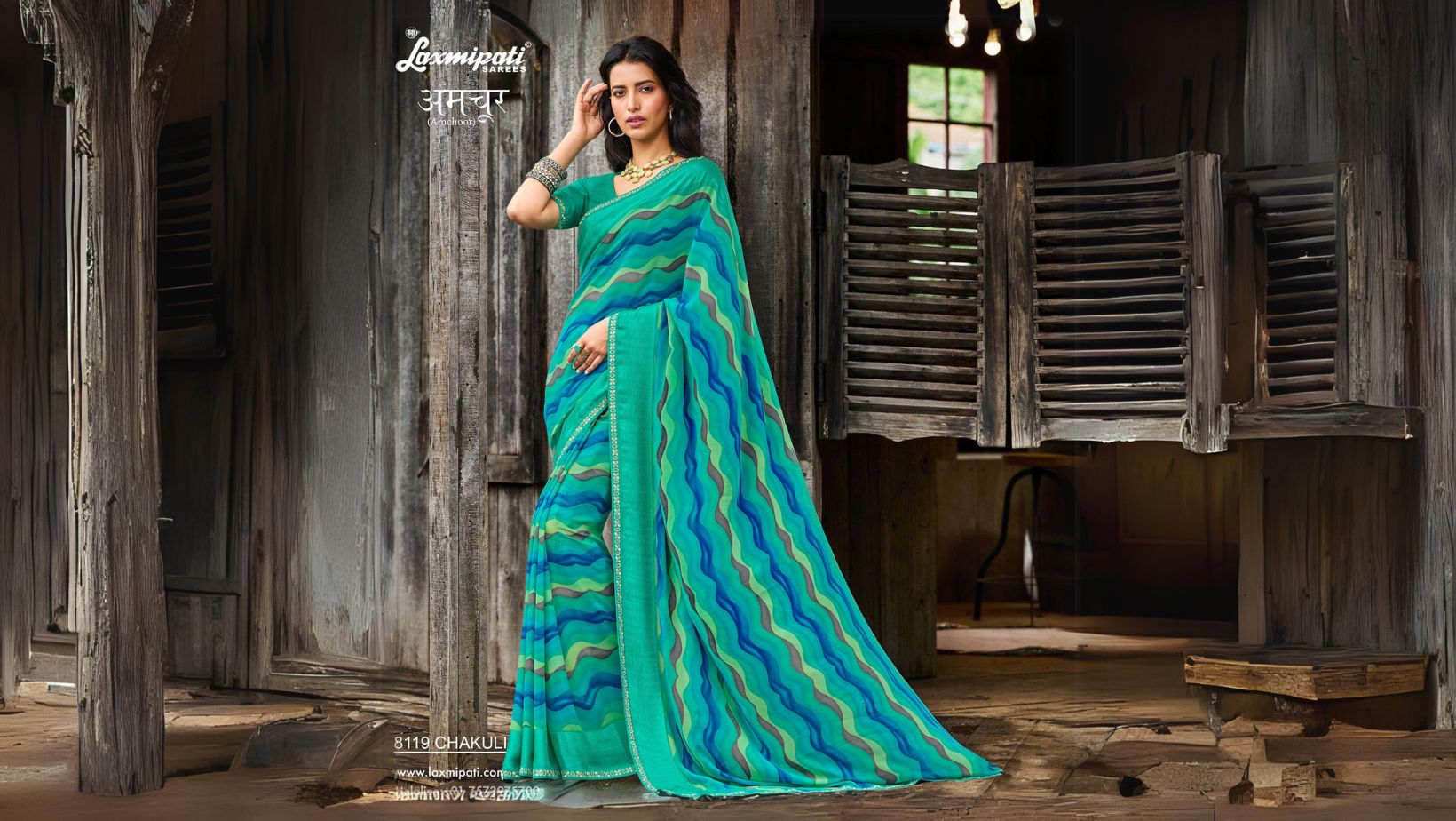 The Glamour of Georgette Sarees for Wedding Receptions