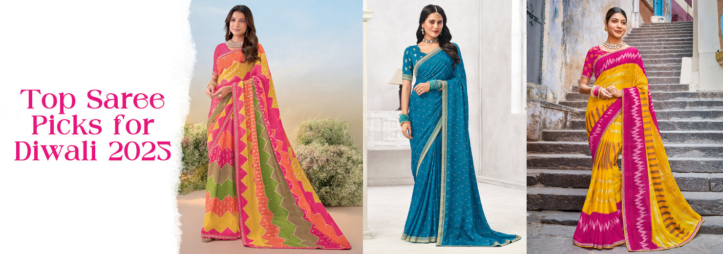 Top Saree Picks for Diwali 2025