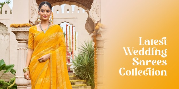 Latest Wedding Sarees Collection