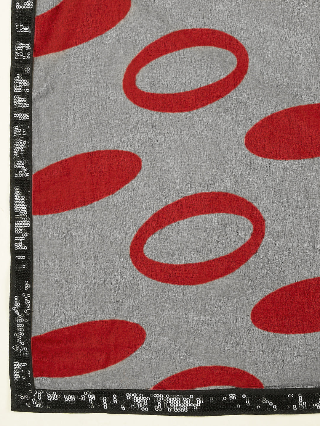 Laxmipati 13468 Georgette Red & Black Sarees