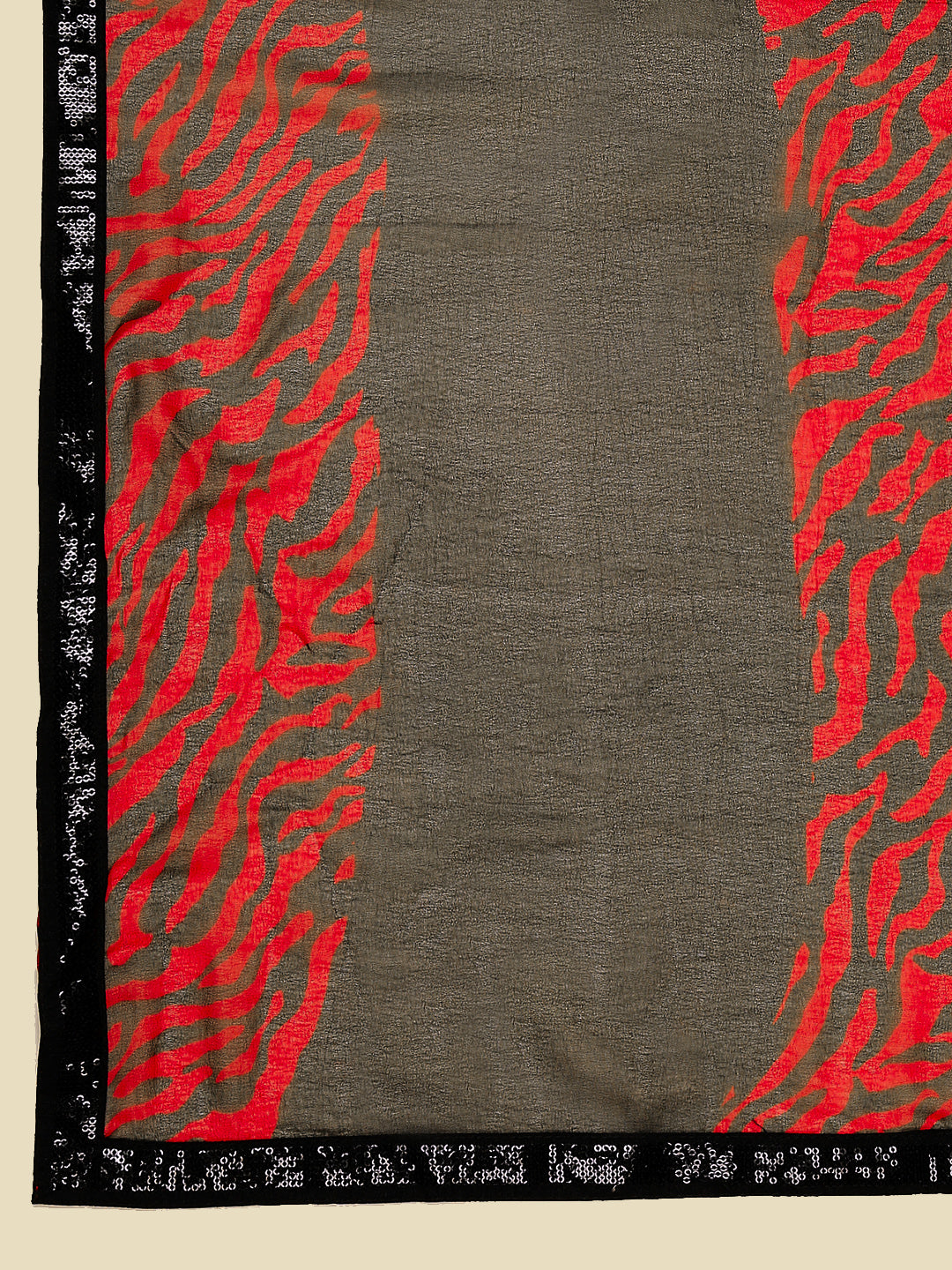 Laxmipati 13469 Georgette Red & Black Sarees