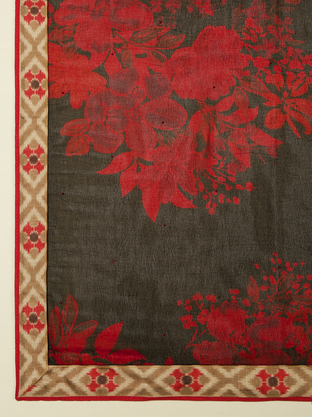 Laxmipati 5525 Poly Georgette Red Saree