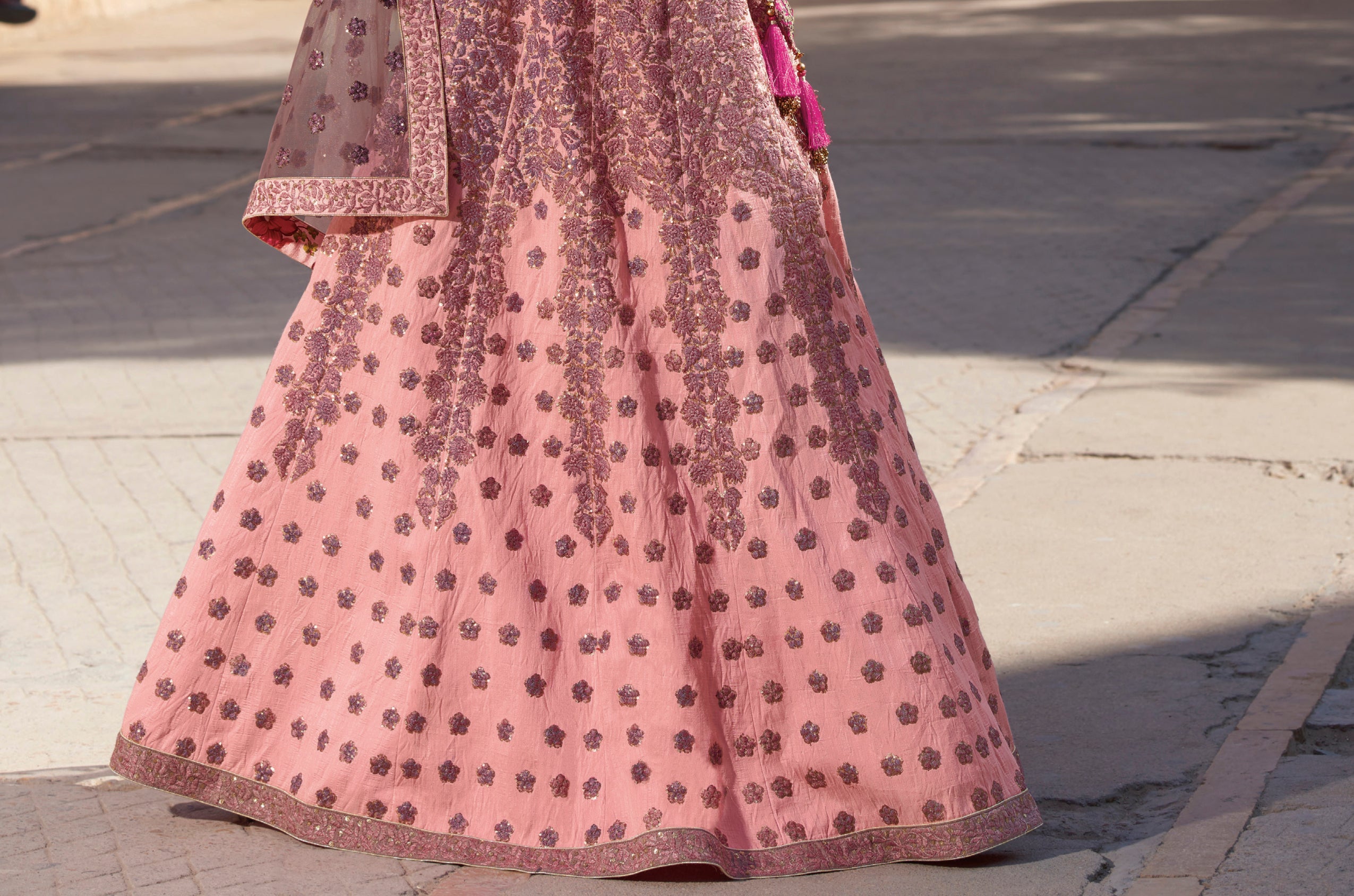 Laxmipati LH-011 Pink Perfection Bridal Lehenga