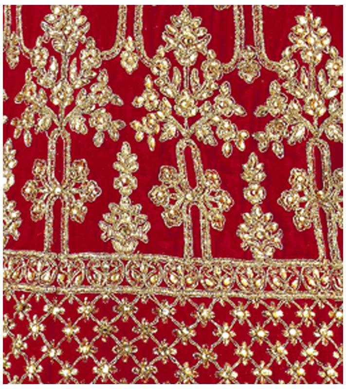 Laxmipati LH-088 Radiant Red Lehenga
