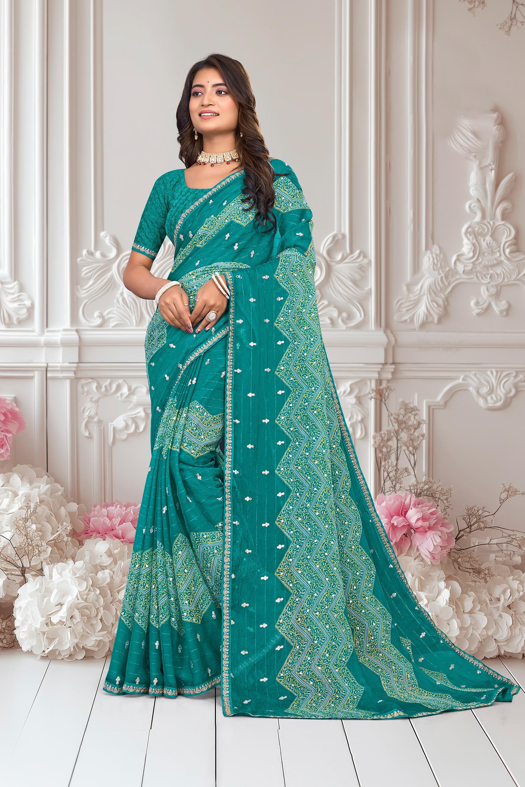 Party wear saree