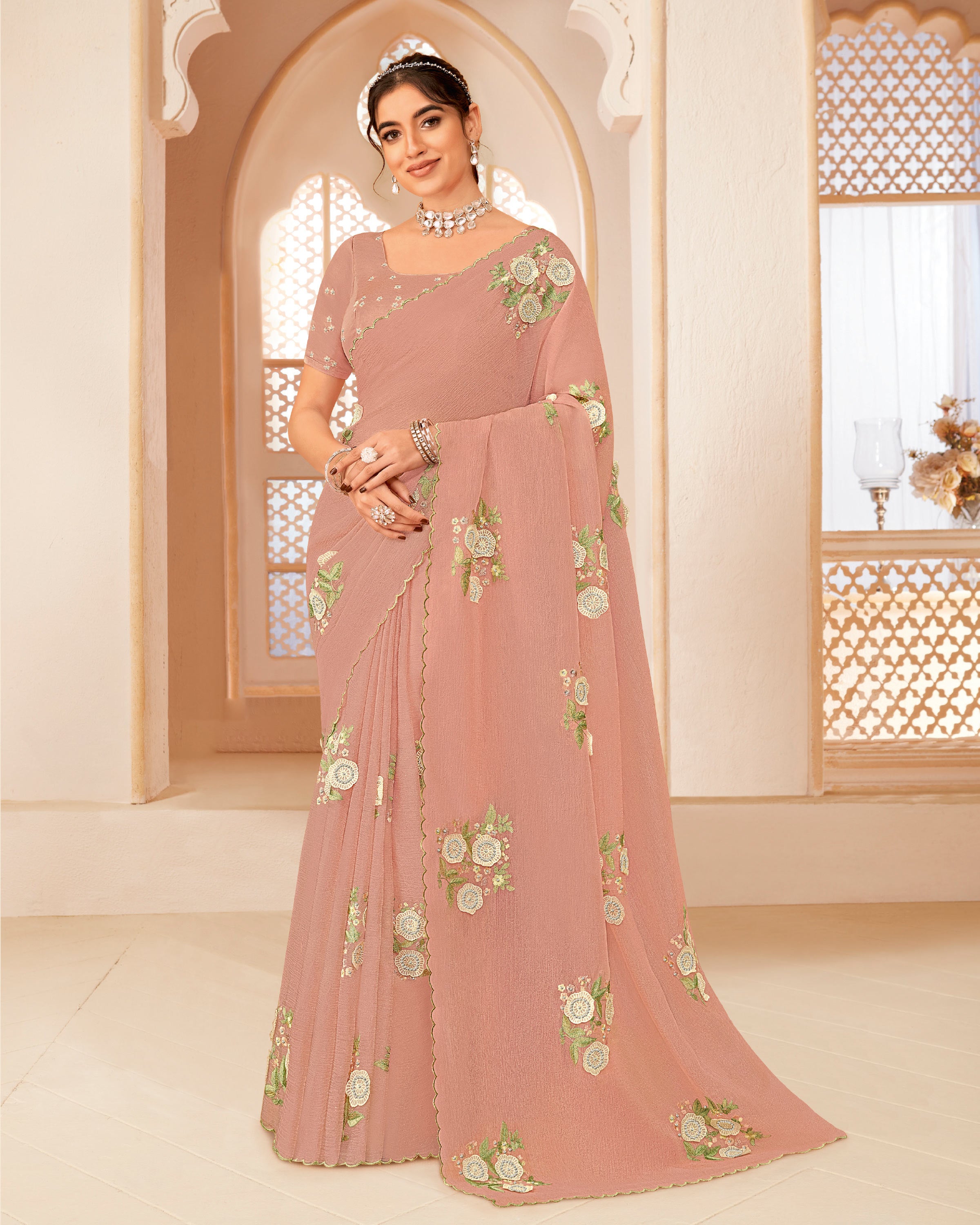 Laxmipati Manmarzi N-2324 Silk Mauve Saree