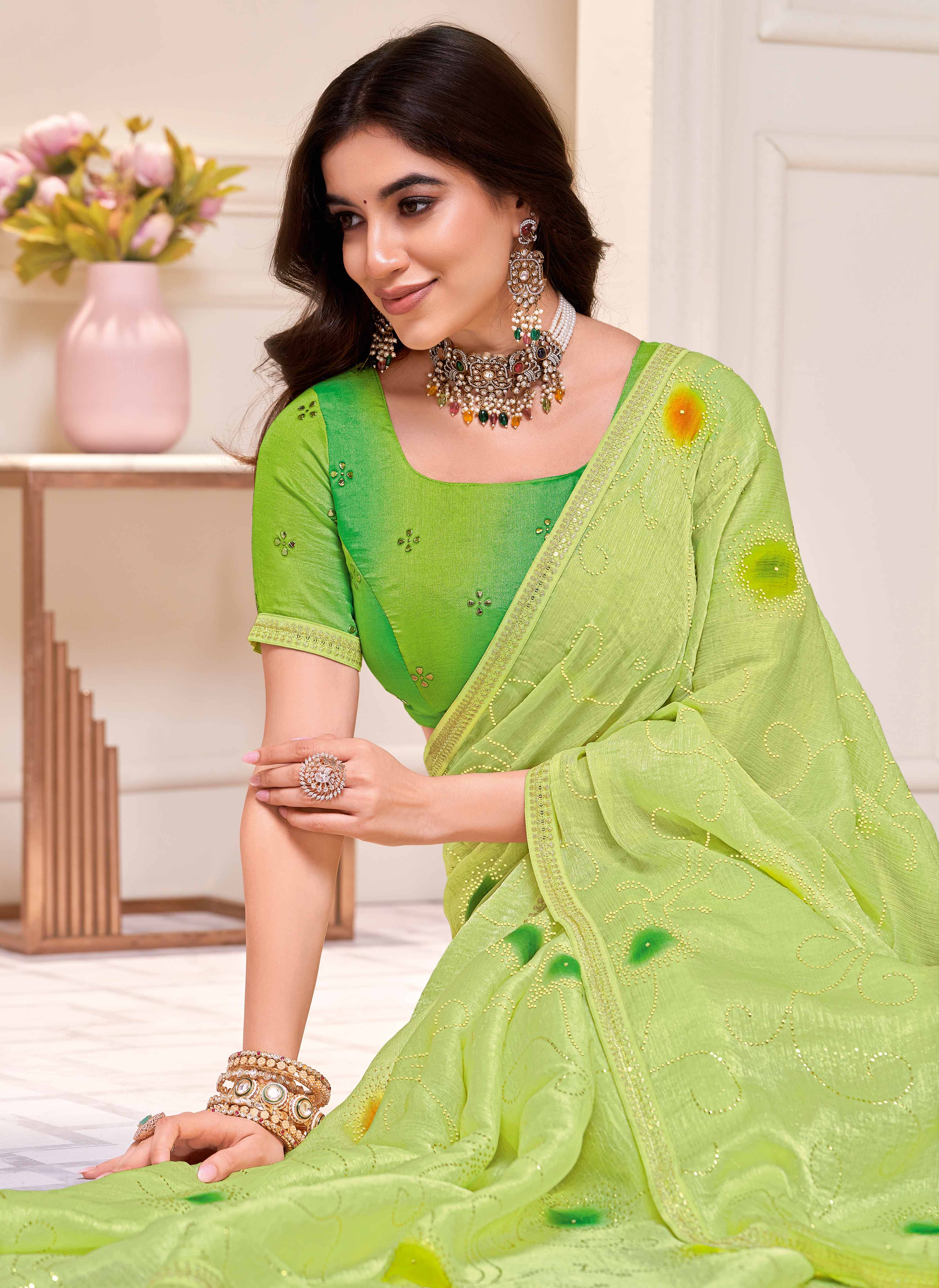 navratri saree colours for days