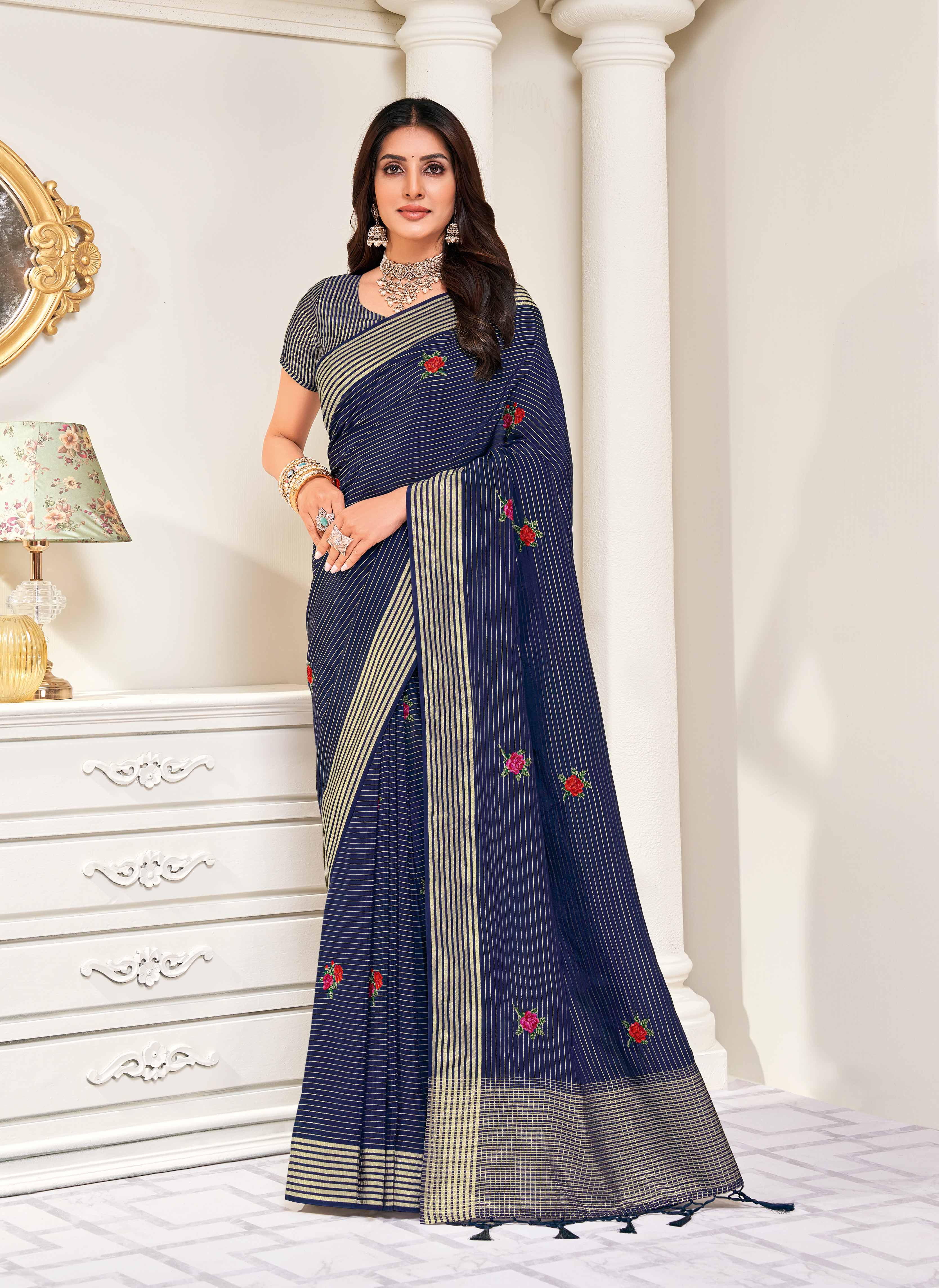 Buy Colourful Navratri Sarees Online