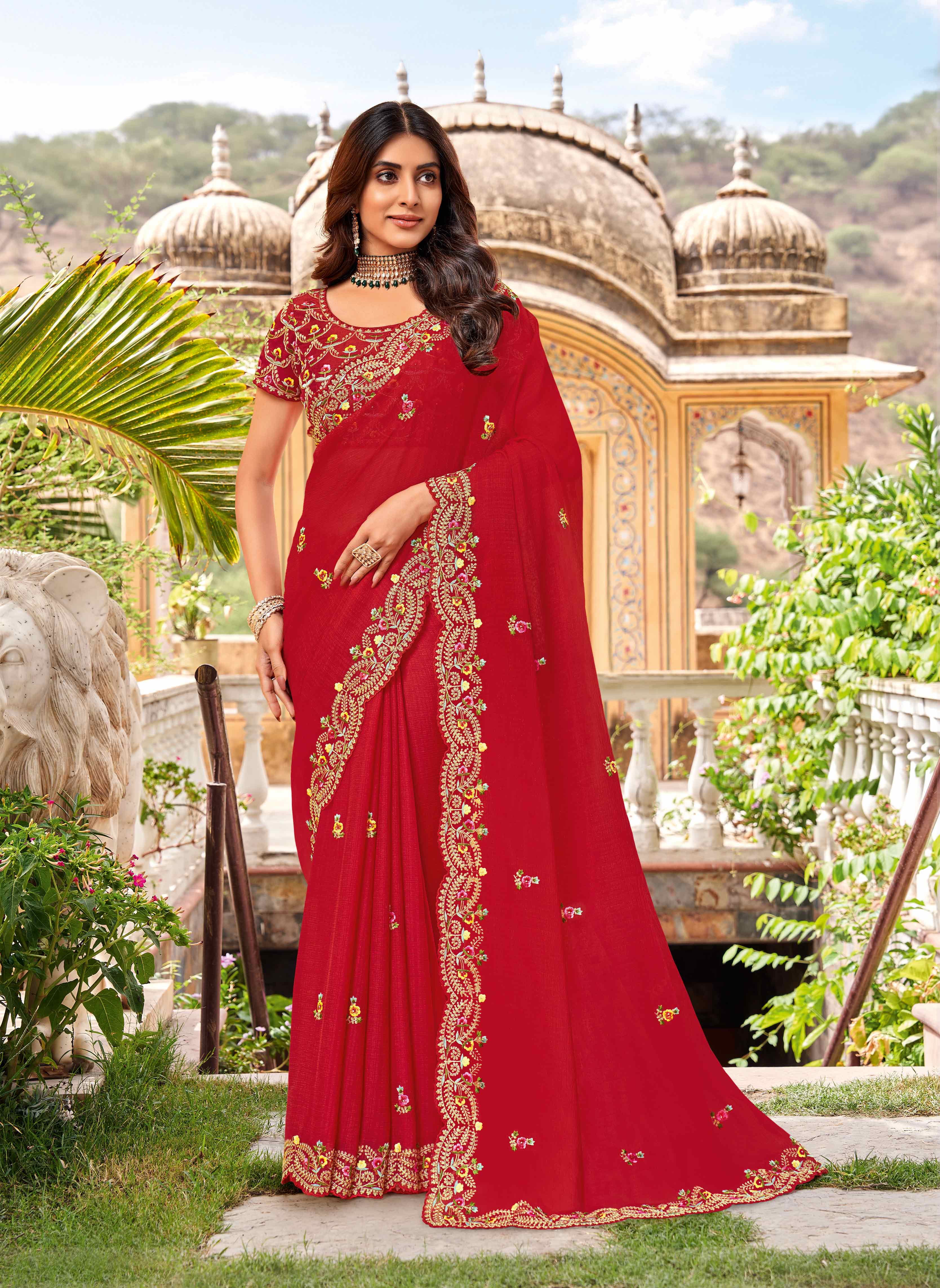 Designer Wedding Saree