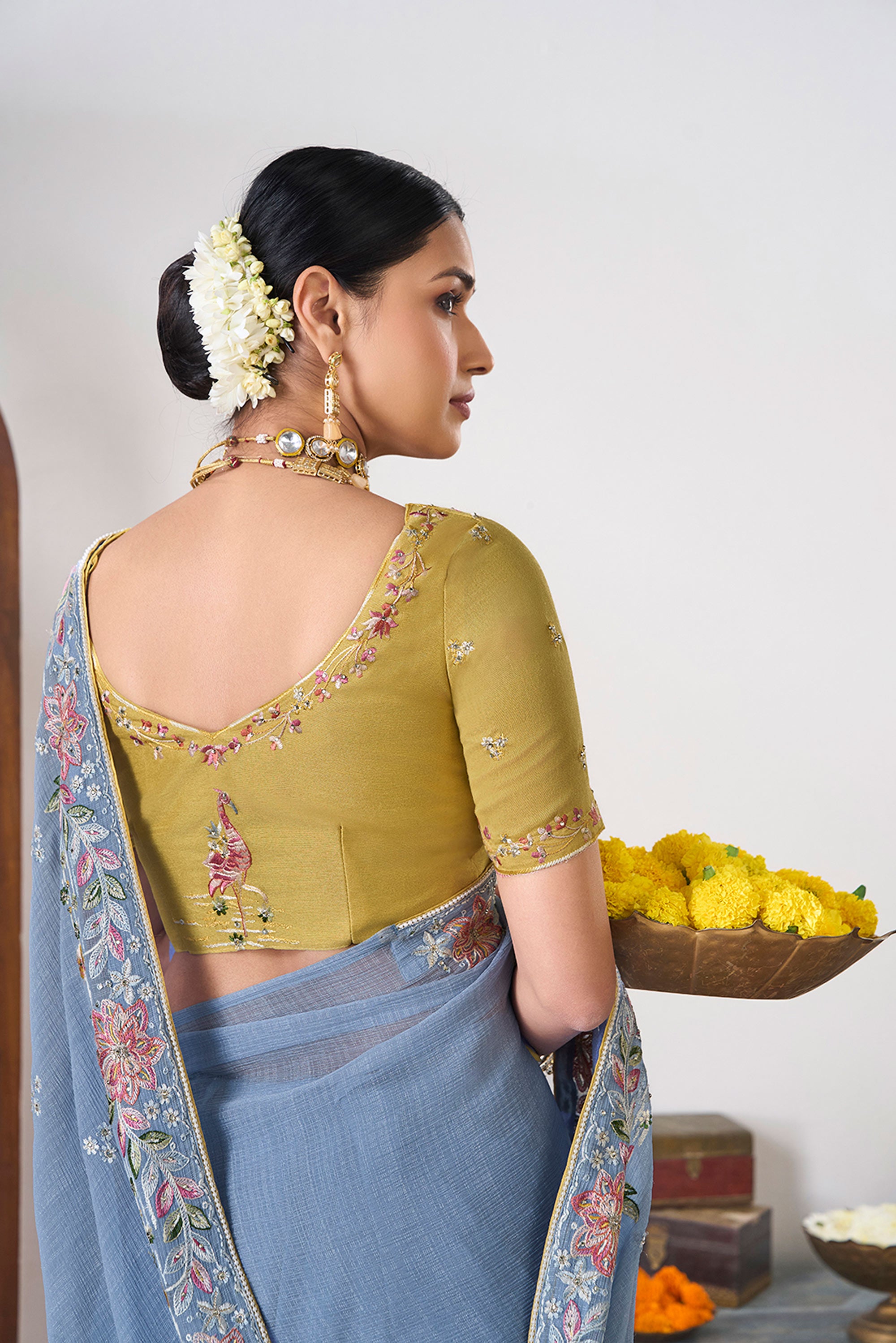 Light weight party saree