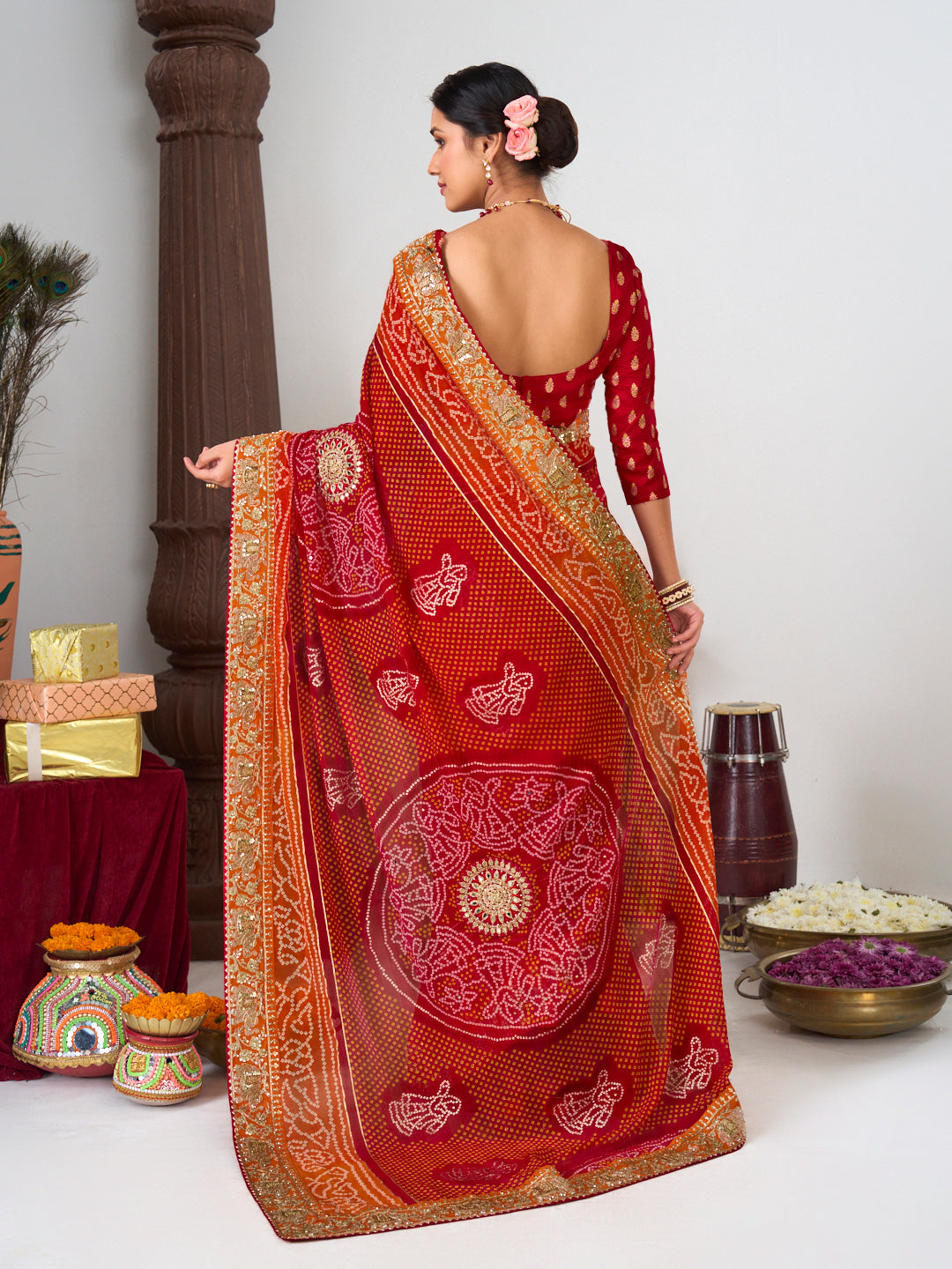 bandhani saree online