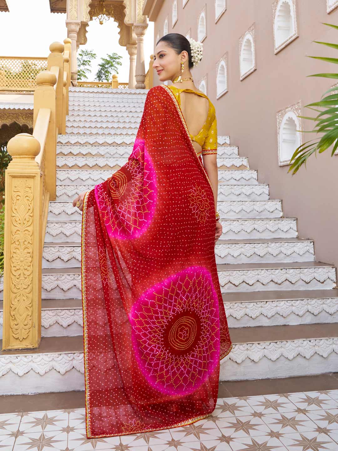 Light weight ethnic saree