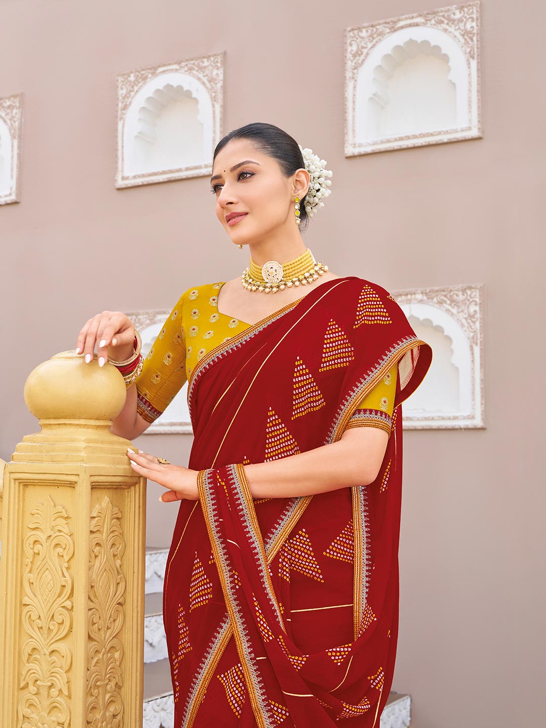 Elegant ethnic wear saree