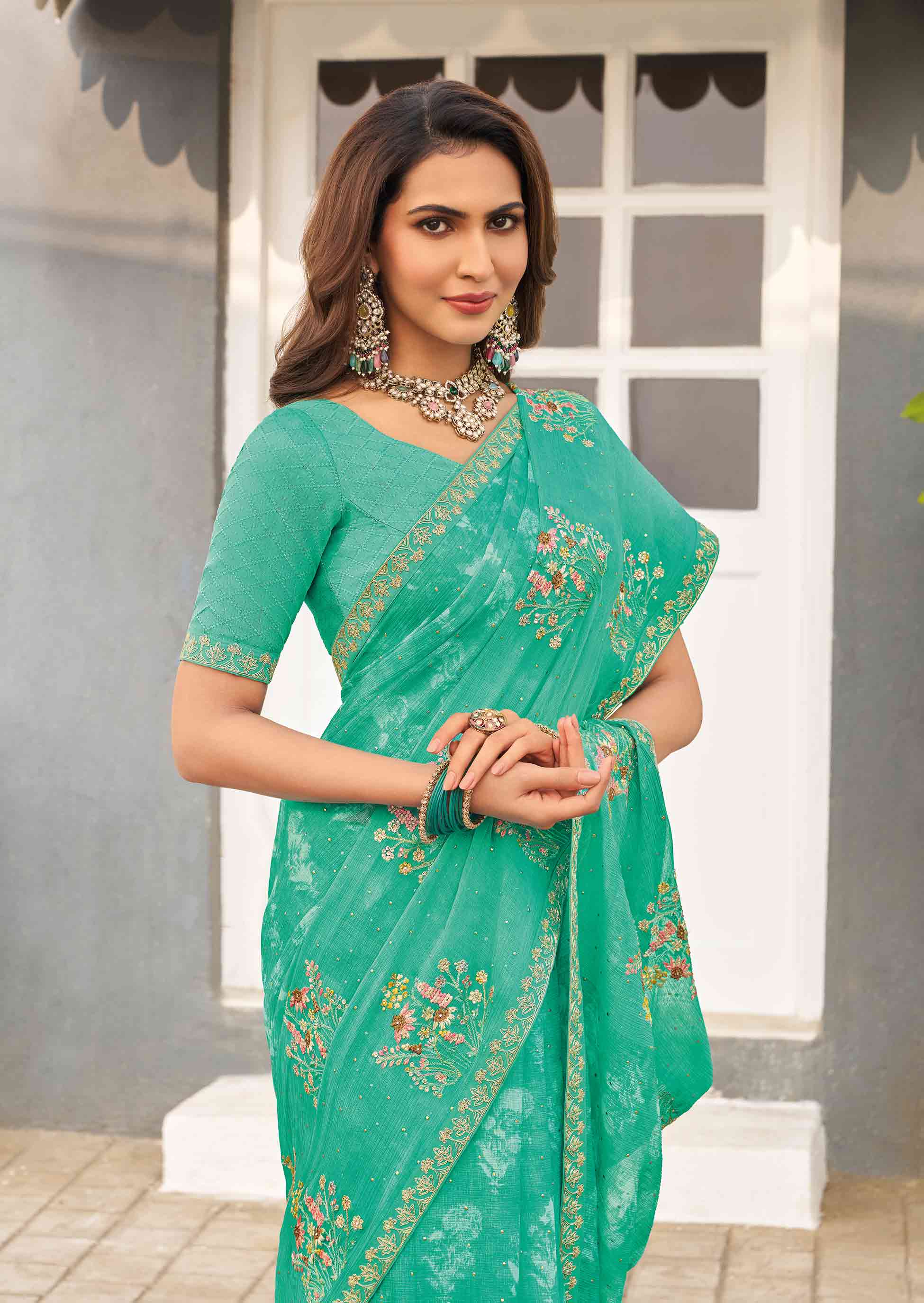 lightweight saree