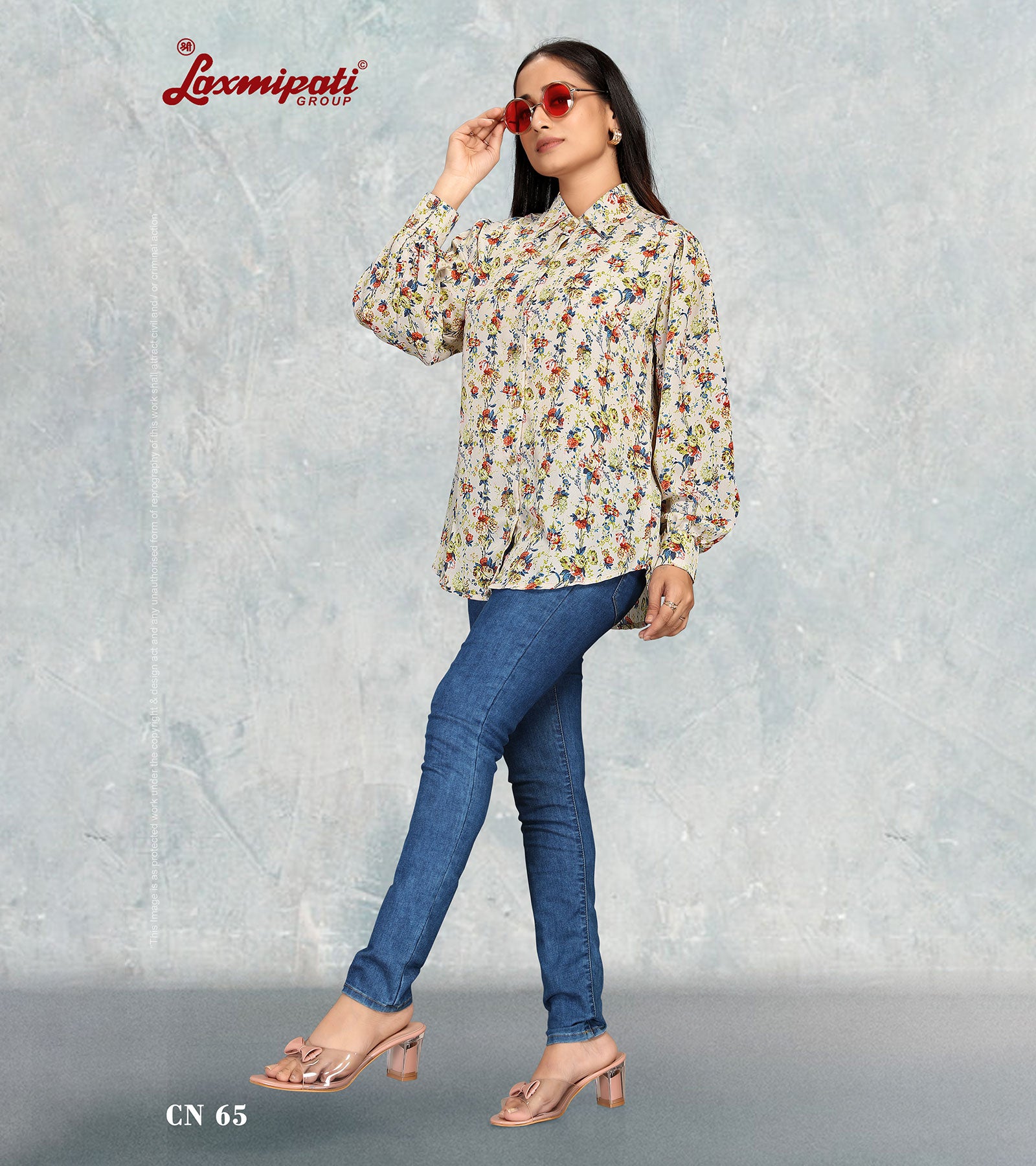 Laxmipati Asharika Digital Print Shirt