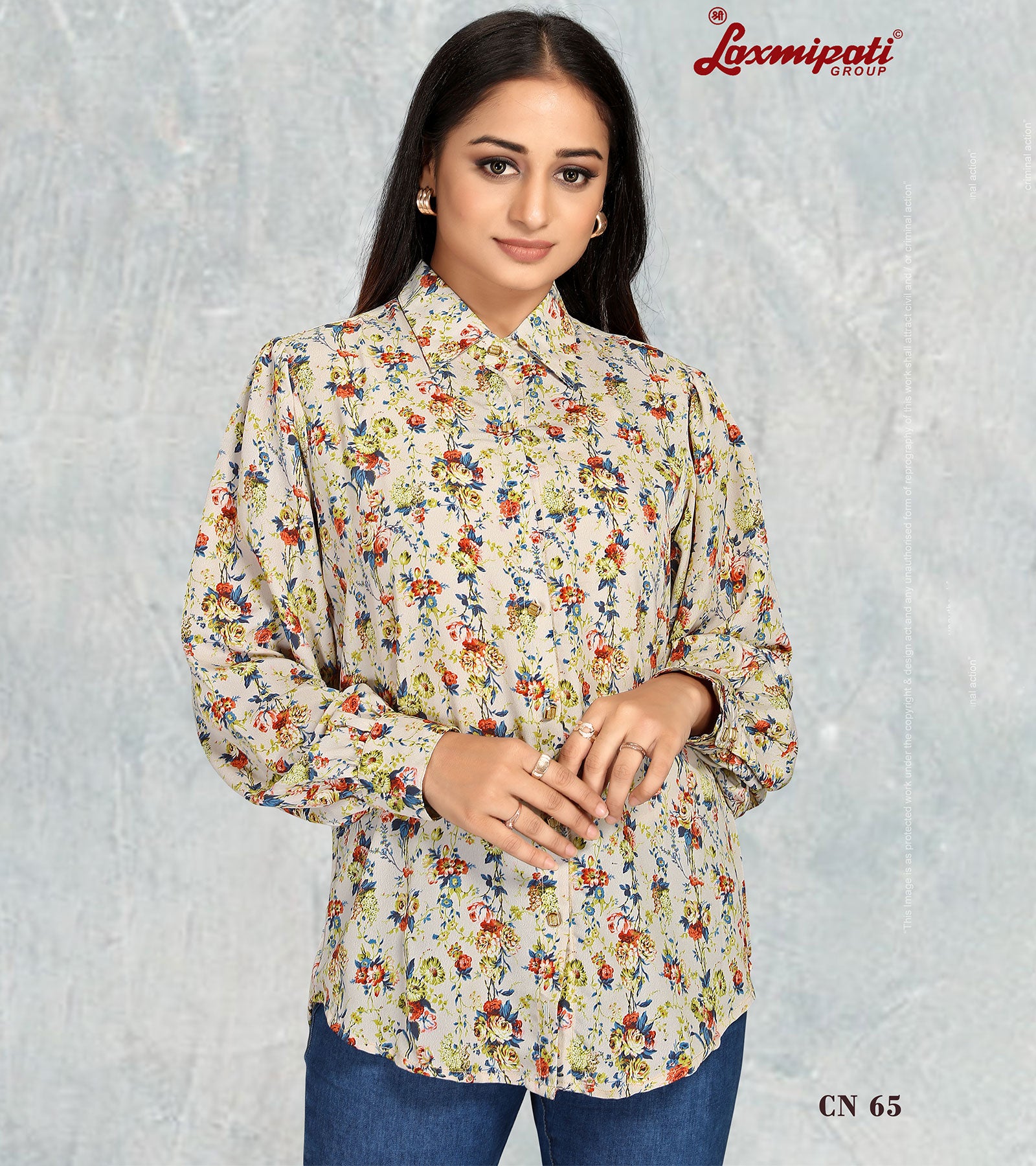 Laxmipati Asharika Digital Print Shirt