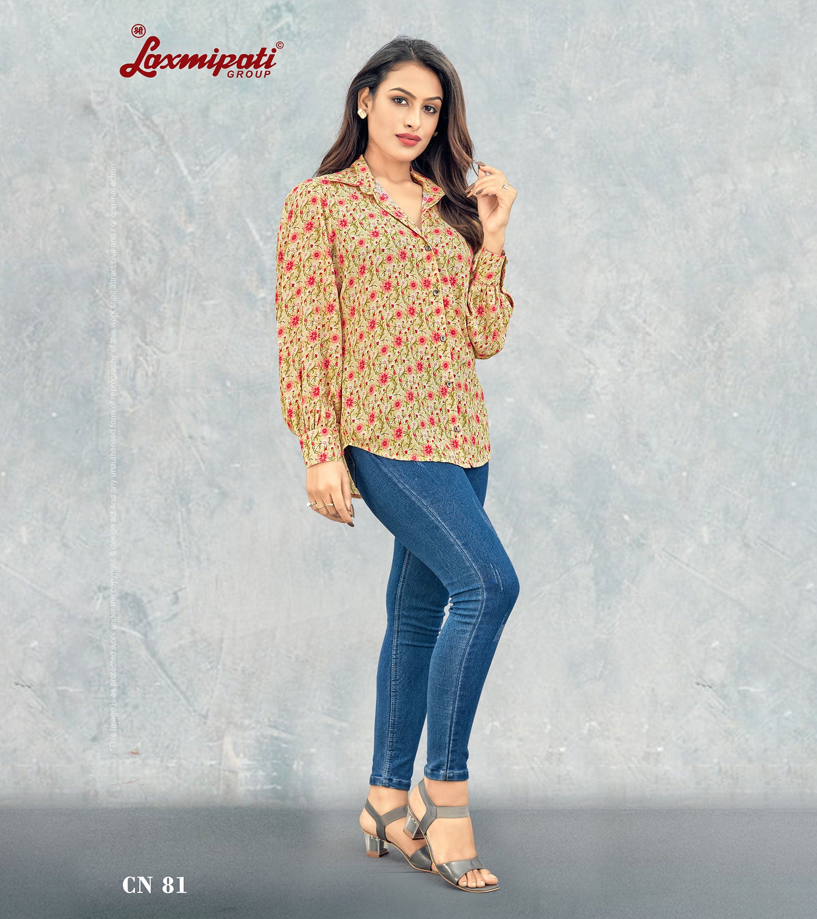 Laxmipati Asharika Digital Print Shirt