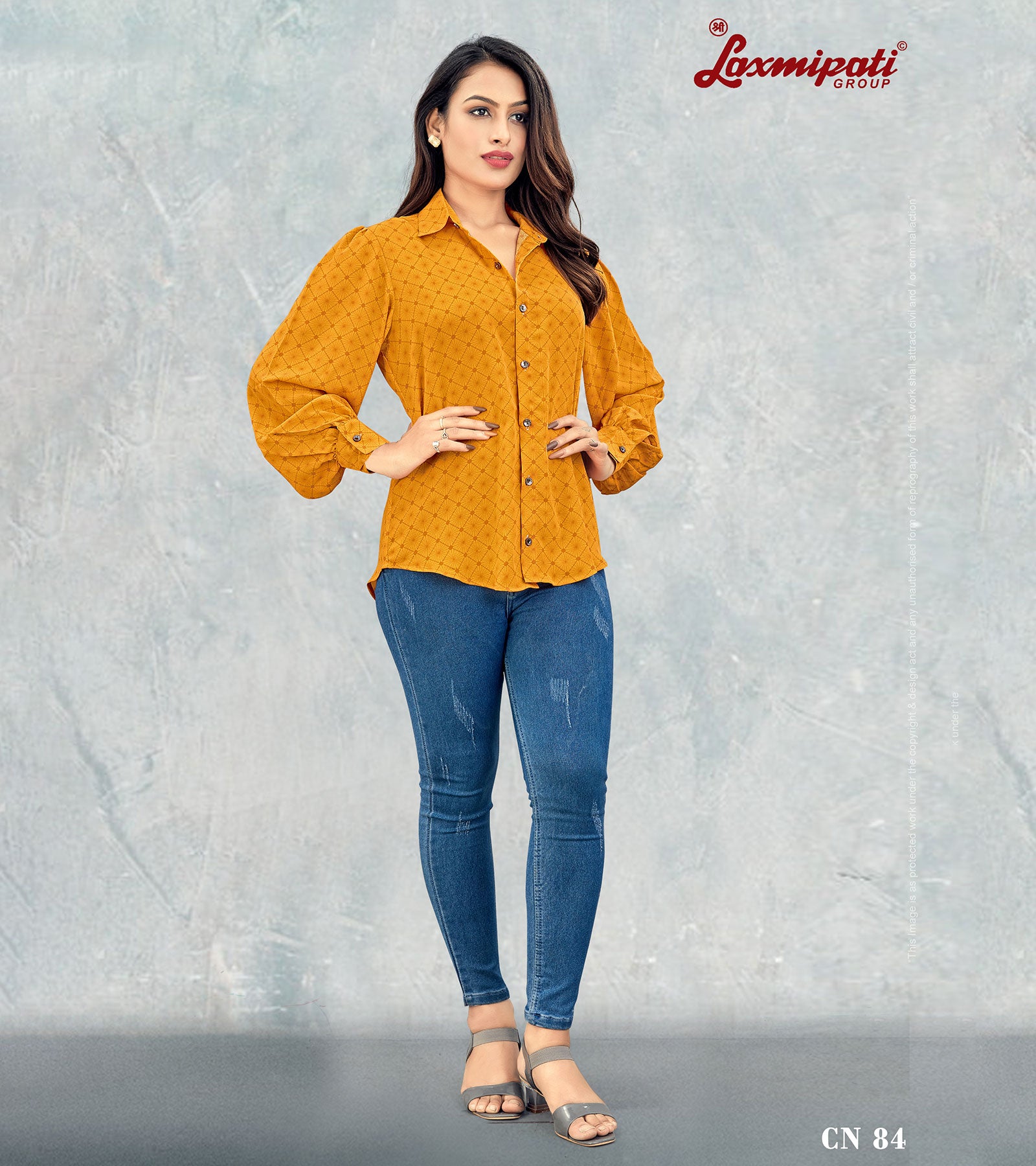 Laxmipati Asharika Digital Print Shirt