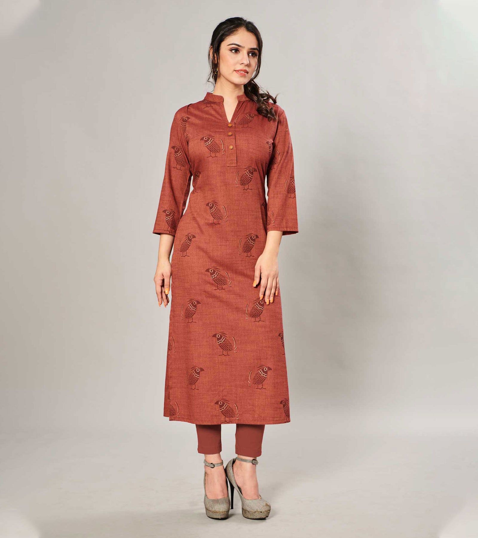 Laxmipati Cotton Multicolor Kurti