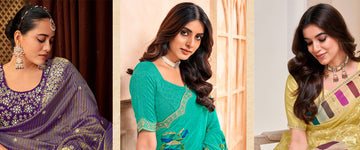 All Eyes on You: Party Wear Sarees That Shine Bright