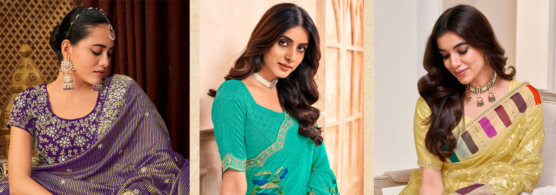 All Eyes on You: Party Wear Sarees That Shine Bright