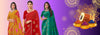 Punjabi festival saree