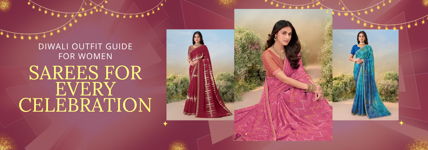 Diwali Outfit Guide for Women: Sarees for Every Celebration