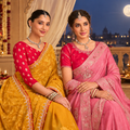 7 Karwa Chauth Saree Colours to Wear Instead of Red in 2026
