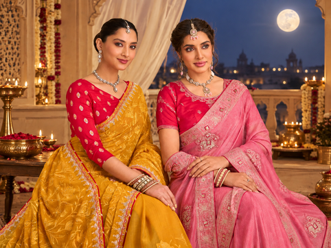 7 Karwa Chauth Saree Colours to Wear Instead of Red in 2026