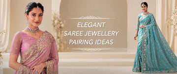 Saree Matching Jewellery Ideas for Elegant Sarees Look