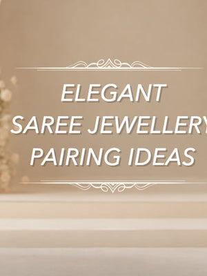 Saree Matching Jewellery Ideas for Elegant Sarees Look