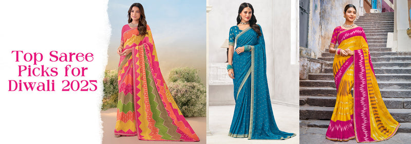 Top Saree Picks for Diwali 2025