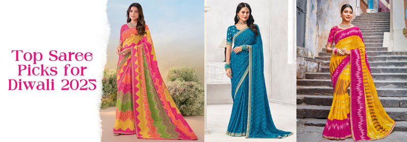 Top Saree Picks for Diwali 2025