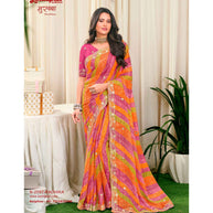 Laxmipati Murabbaa N-2097 Tissue Silk Multicolor Saree