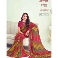 Laxmipati Vanilla 8190 Georgette Multicolor Saree