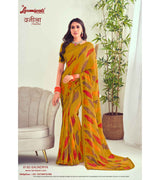 Laxmipati Vanilla 8192 Georgette Multicolor Saree