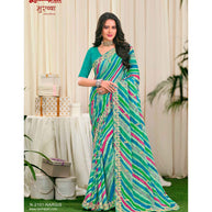 Laxmipati Murabbaa N-2101 Sprakle Chiffon Multicolor Saree