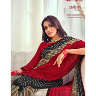 Laxmipati Vanilla 8193 Georgette Multicolor Saree