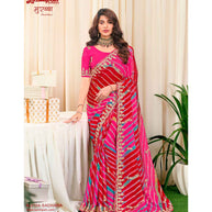 Laxmipati Murabbaa N-2104 Chiffon Multicolor Saree