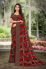 Laxmipati Priya 13558 Georgette Multicolor Saree