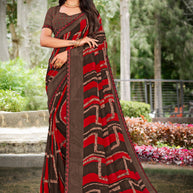 Laxmipati Priya 13358 Georgette Multicolor Saree