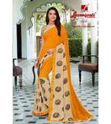 Laxmipati Phirangi-Bahu 13576-A Georgette Multicolor Saree