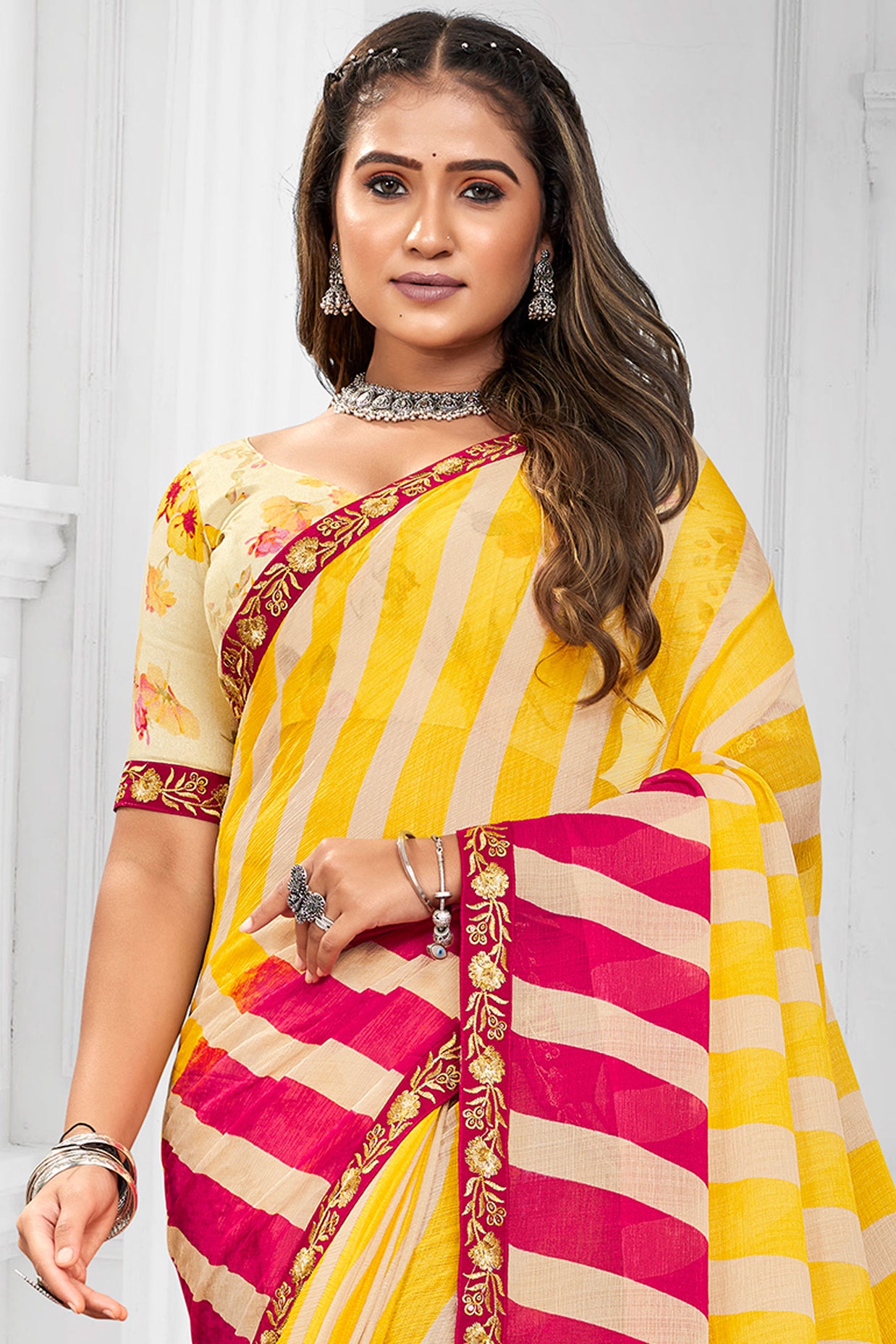 Laxmipati Georgette Printed Saree