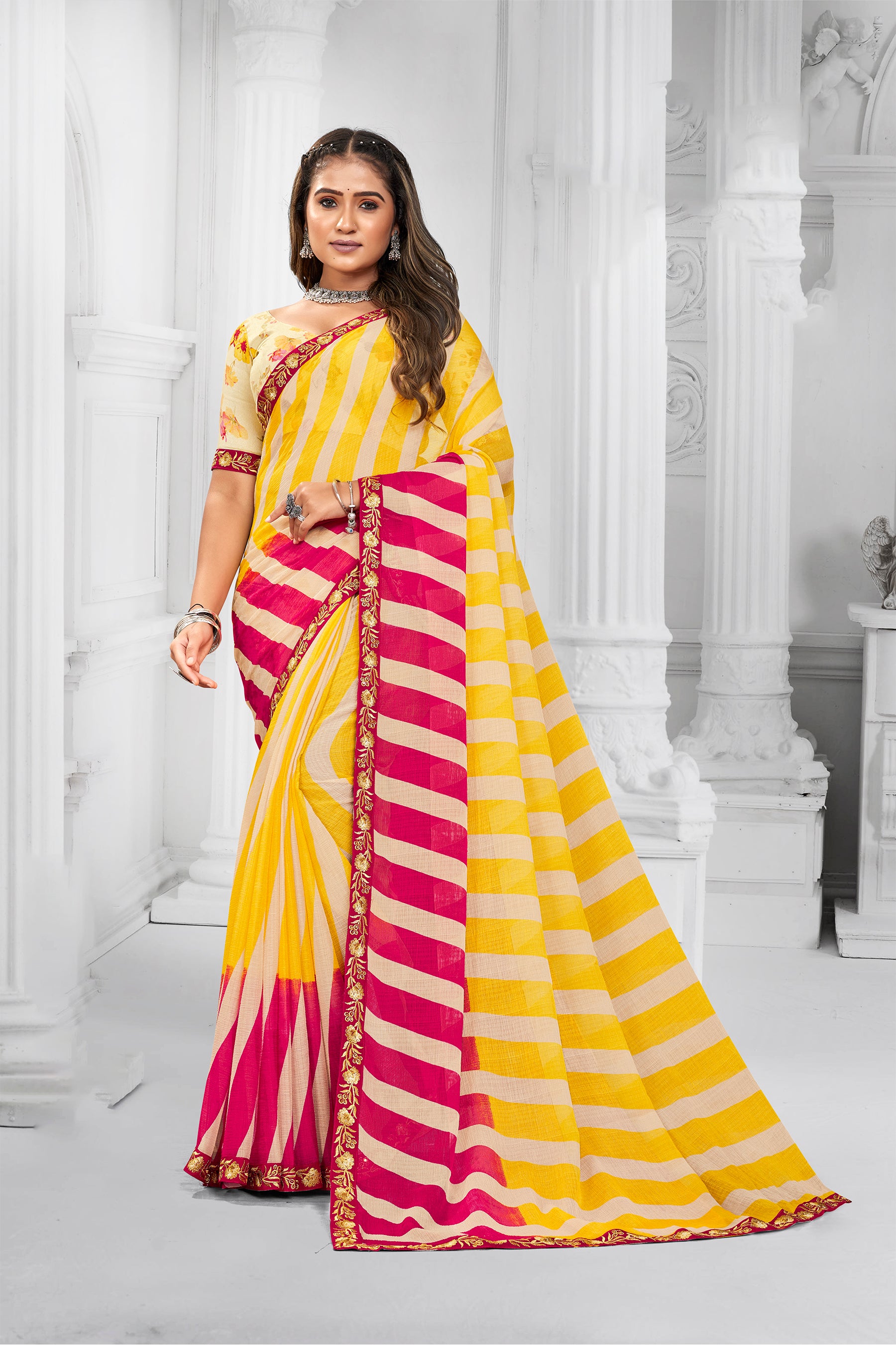 Laxmipati Georgette Printed Saree