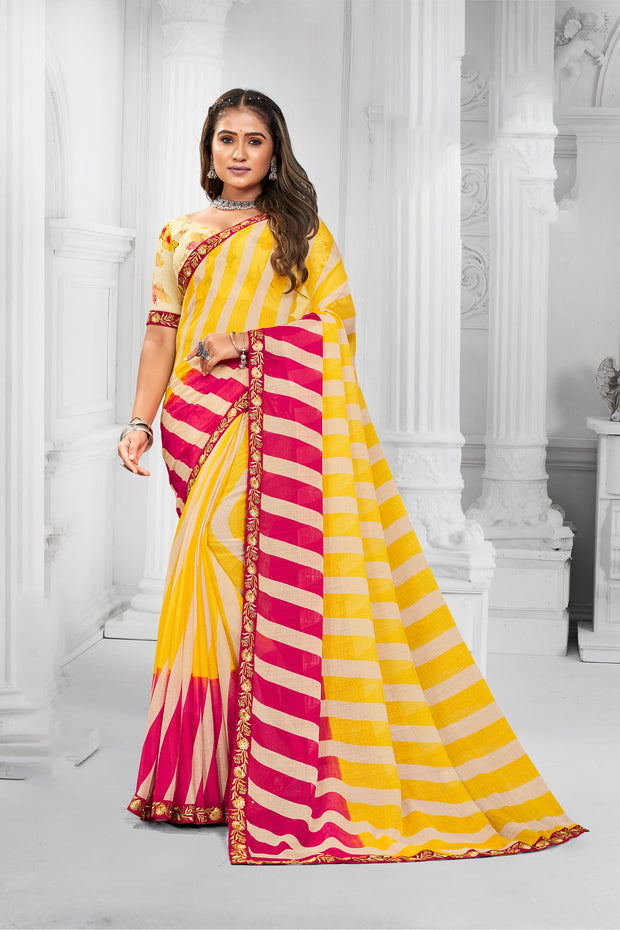 Laxmipati Georgette Printed Saree