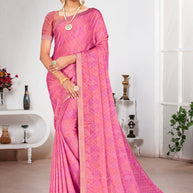 Laxmipati Chiffon Printed Saree