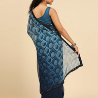 Laxmipati 6834 Poly Georgette Multicolor Saree