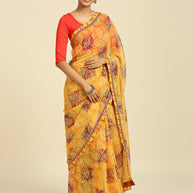 Laxmipati 7438 Brasso Gold Saree