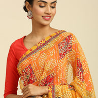 Laxmipati 7438 Brasso Gold Saree