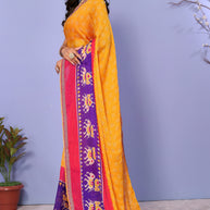 Laxmipati 7831 Poly Chiffon Multicolor Saree